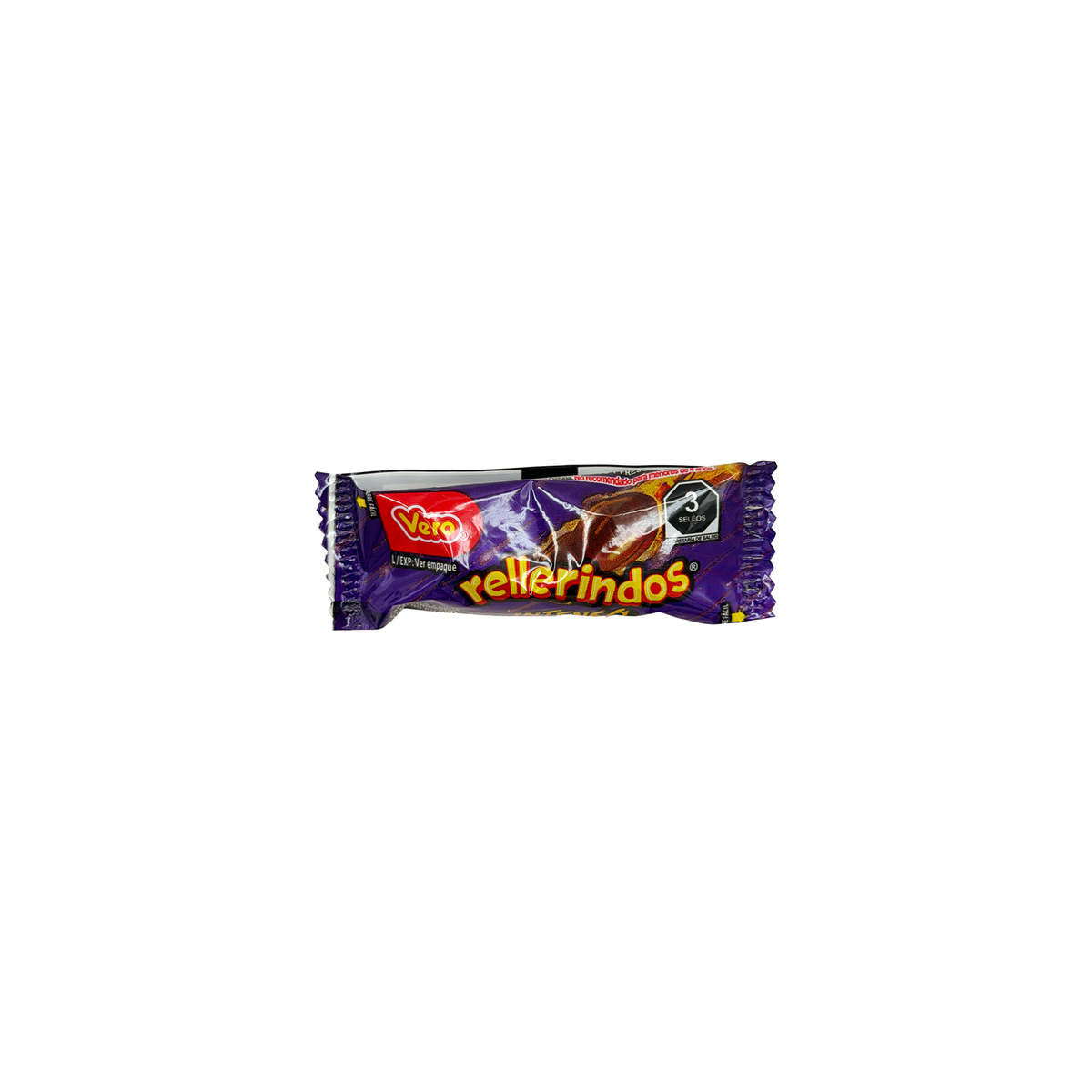 Vero Rellerindo Intenso 30 Count - Extra Spicy Tamarind Hard Candy with Chili Filling
