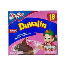 Ricolino Duvalin BiSabor Hazelnut & Strawberry - 18-Count - Sabores De Mexico