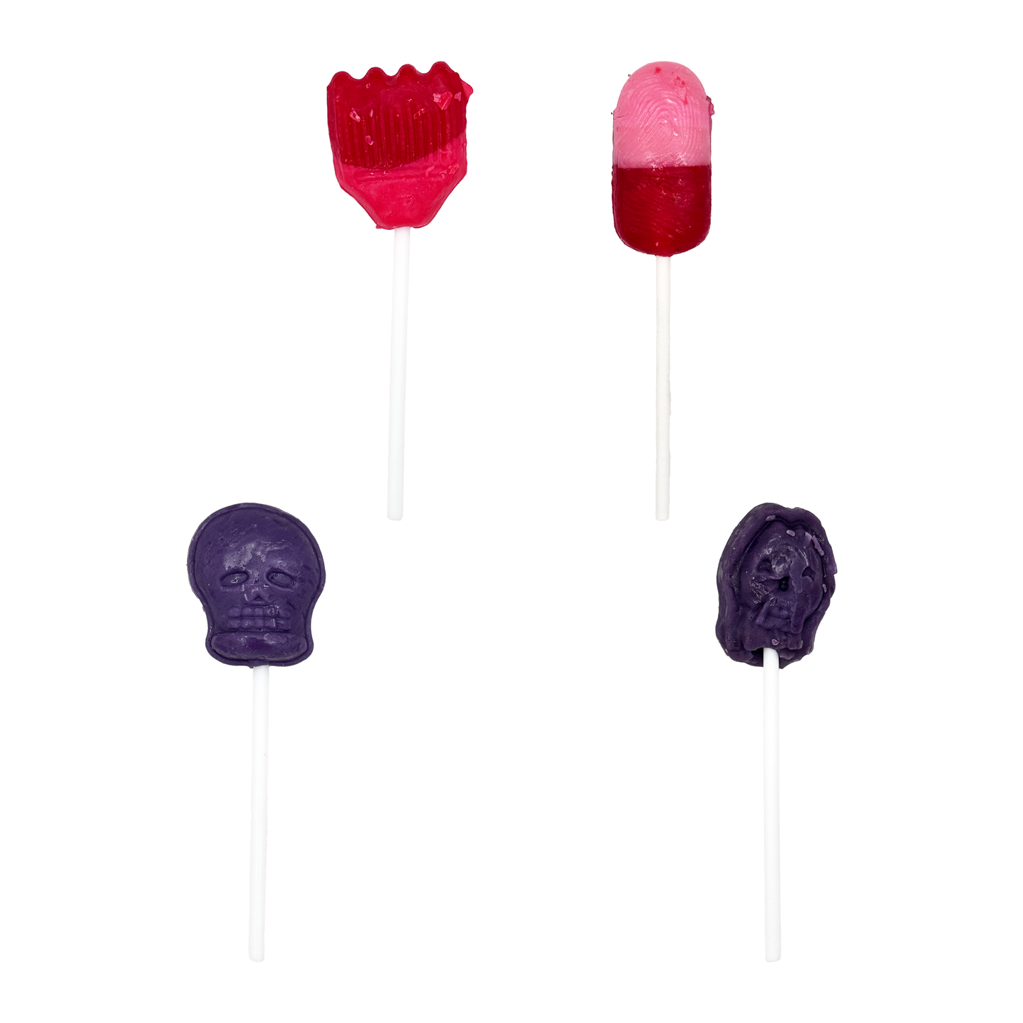 Vero Dulce Susto – 40-Count Halloween Lollipops | Día de los Muertos Candy Mix