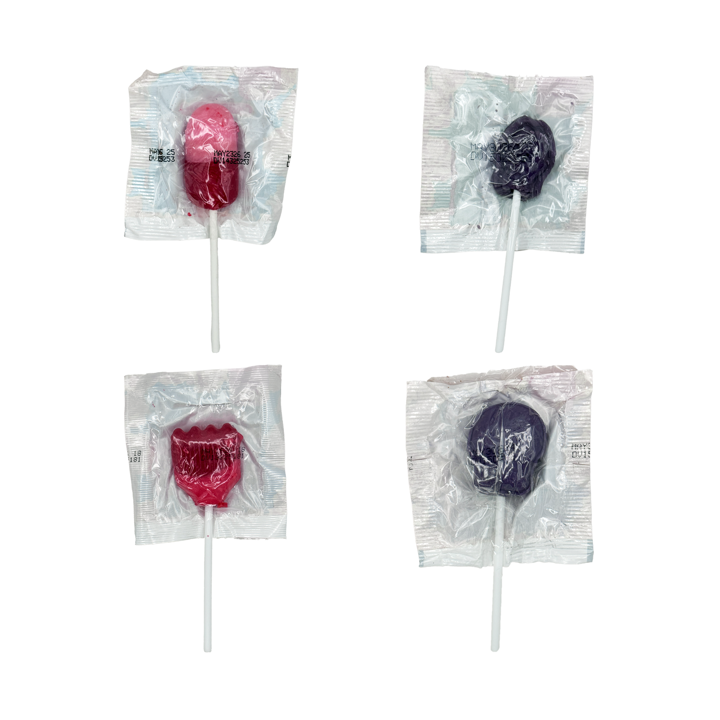Vero Dulce Susto – 40-Count Halloween Lollipops | Día de los Muertos Candy Mix