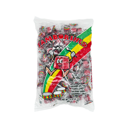Tamborines Hard Candy - 100-Count - Sabores De Mexico