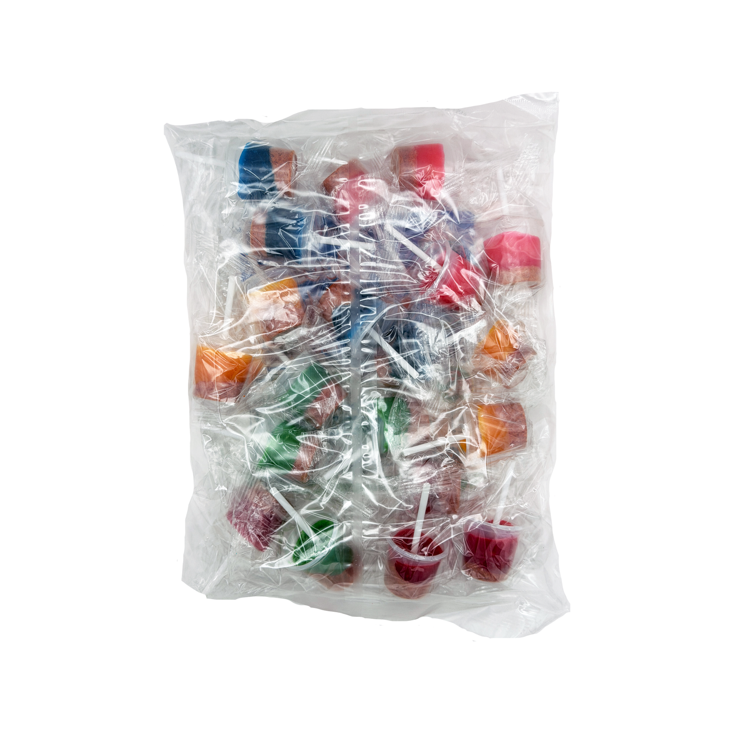 El Azteca Vasi Rico Mix – Assorted Fruit Lollipops with Chile Powder | 20 Count Mexican Candy Cups