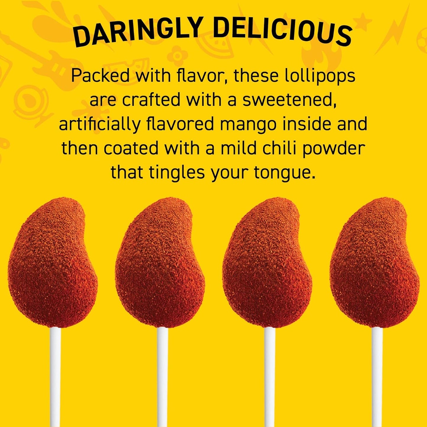 Vero Mango Lollipops - 40-Count - Sabores De Mexico
